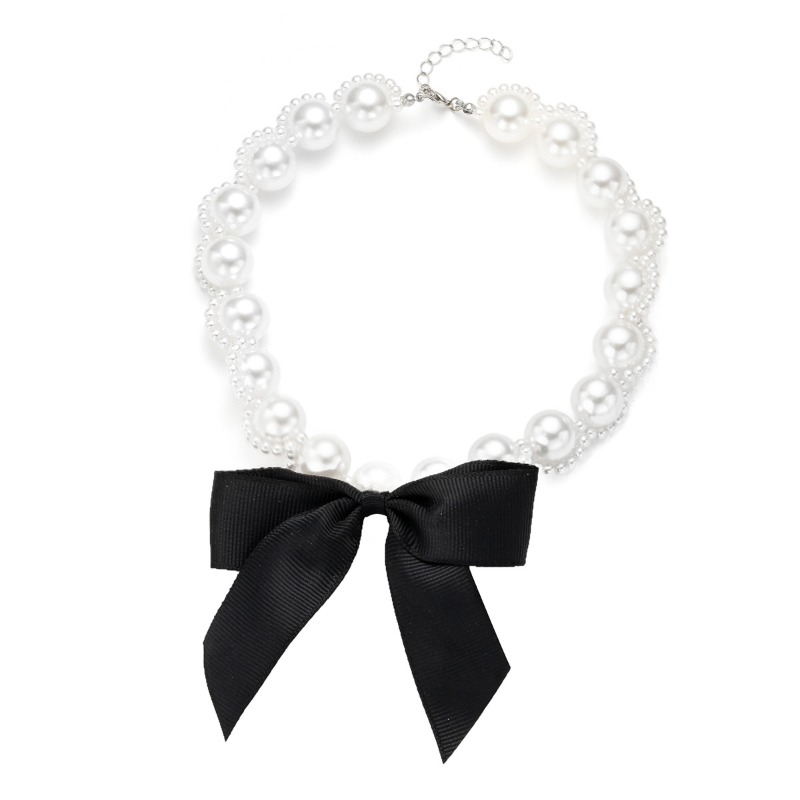Sahte İnci Kurdele Gerdanlık K - Pearl Choker Necklace Vintage incelemesi ve fiyatı