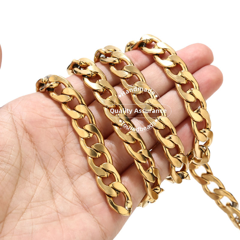 1m altın ton 12mm genişlik ağı - Cuban Link Chain 12Mm incelemesi ve fiyatı