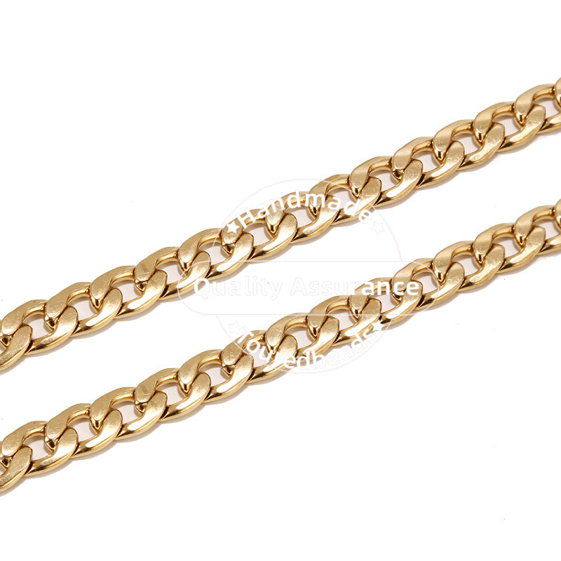 1m altın ton 12mm genişlik ağı - Cuban Link Chain 12Mm incelemesi ve fiyatı