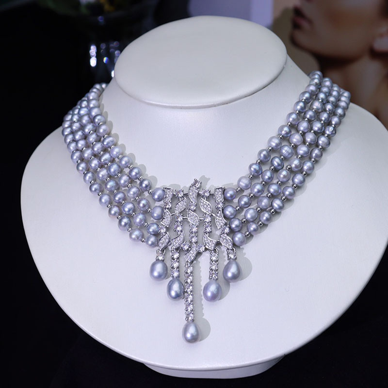 Tatlı Su İncisi Kolye, Vintage - Pearl Choker Necklace Vintage incelemesi ve fiyatı