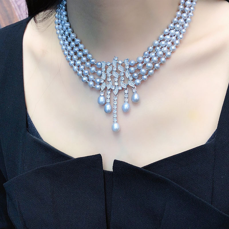 Tatlı Su İncisi Kolye, Vintage - Pearl Choker Necklace Vintage incelemesi ve fiyatı