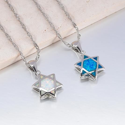 Davut Yıldızı Opal Kolye Ucu T - Necklaces incelemesi ve fiyatı
