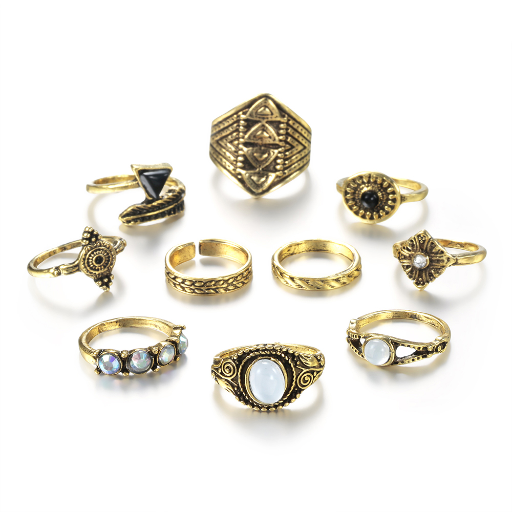 Meyfflin Vintage Knuckle yüzük - Vintage Punk Knuckle Rings Set incelemesi ve fiyatı