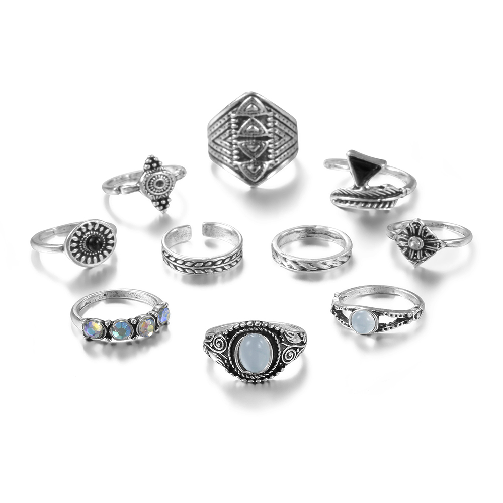 Meyfflin Vintage Knuckle yüzük - Vintage Punk Knuckle Rings Set incelemesi ve fiyatı