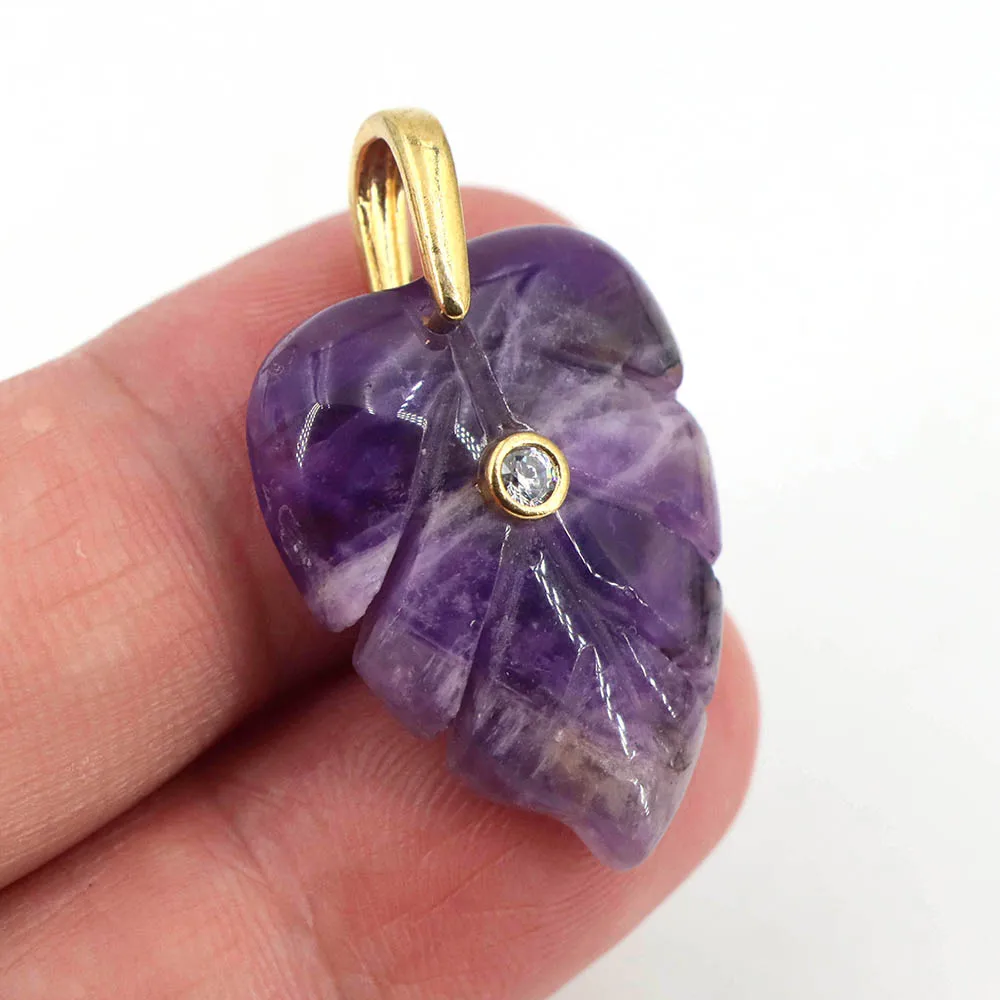 Doğal Şifa Kristali Yaprak Kol - Crystal Pendant Necklace Natural Stone incelemesi ve fiyatı