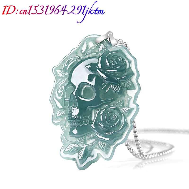 Doğal Burma Yeşim Taşı Kafatas - Necklaces incelemesi ve fiyatı