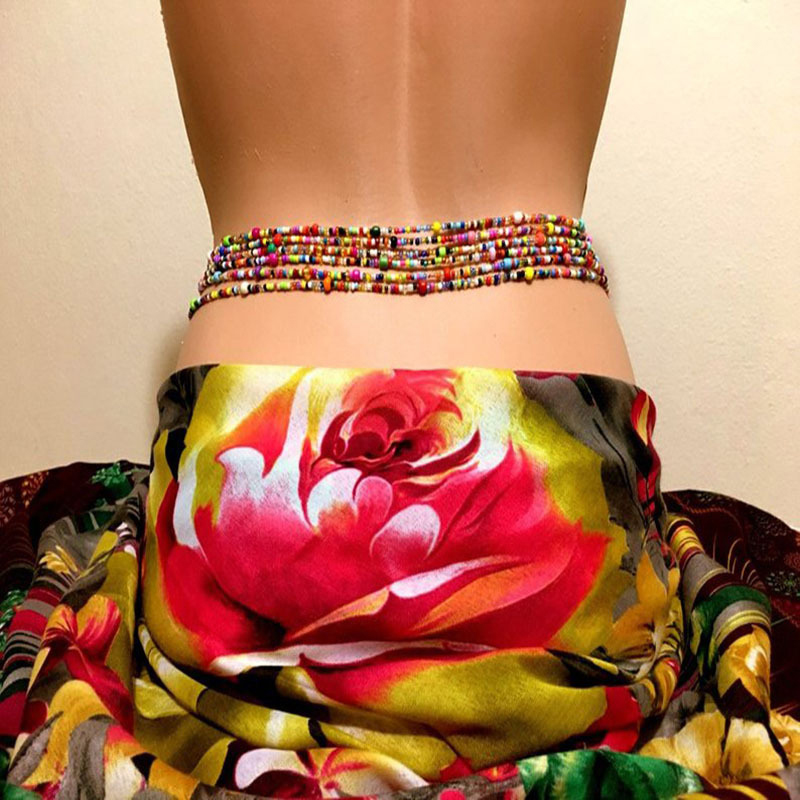 Kadınlar katmanlı boncuklu göb - Body Jewelry incelemesi ve fiyatı