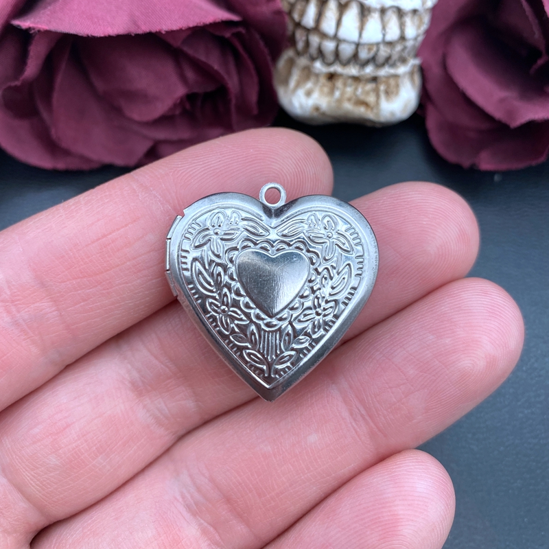 2 adet Paslanmaz Çelik Kalp Ku - Heart Locket Necklace Photo incelemesi ve fiyatı